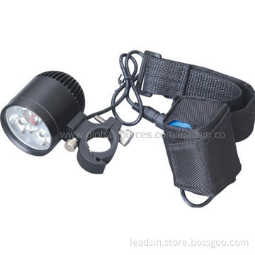 Bicycle LED Light with Battery Indicator with PMMA Lens, Waterproof 100%